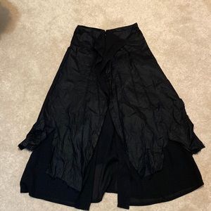 Very fun, edgy black skirt